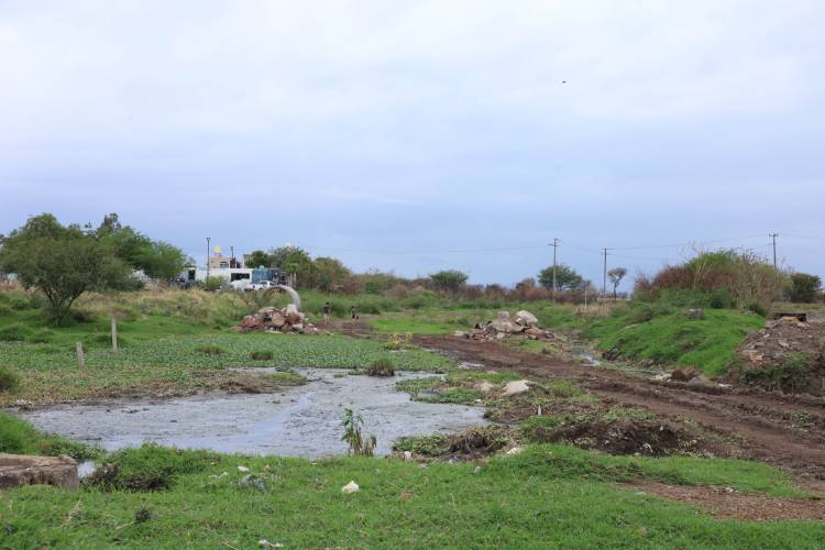 DAÑO. Sofía Enciso aseguró que al Santiago se le ha “quitado su ancho para generar invasiones como lo han sido la siembra de casas sobre los humedales”. (Fotos: Michelle Velázquez)